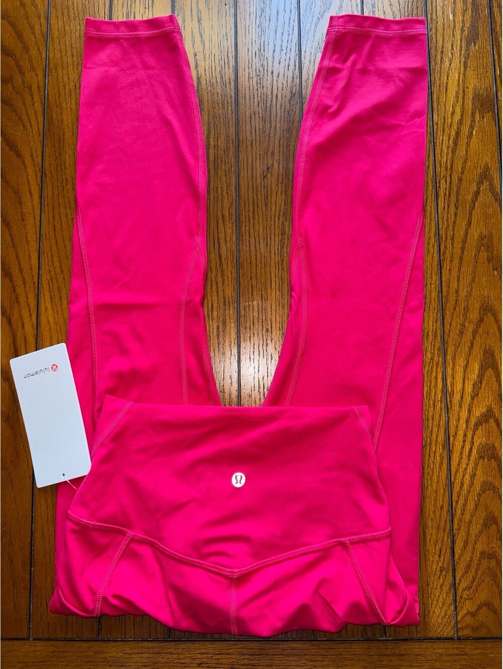 Lululemon Align With Pockets High Rise 25” Mulberry Spark Size 4 NWT